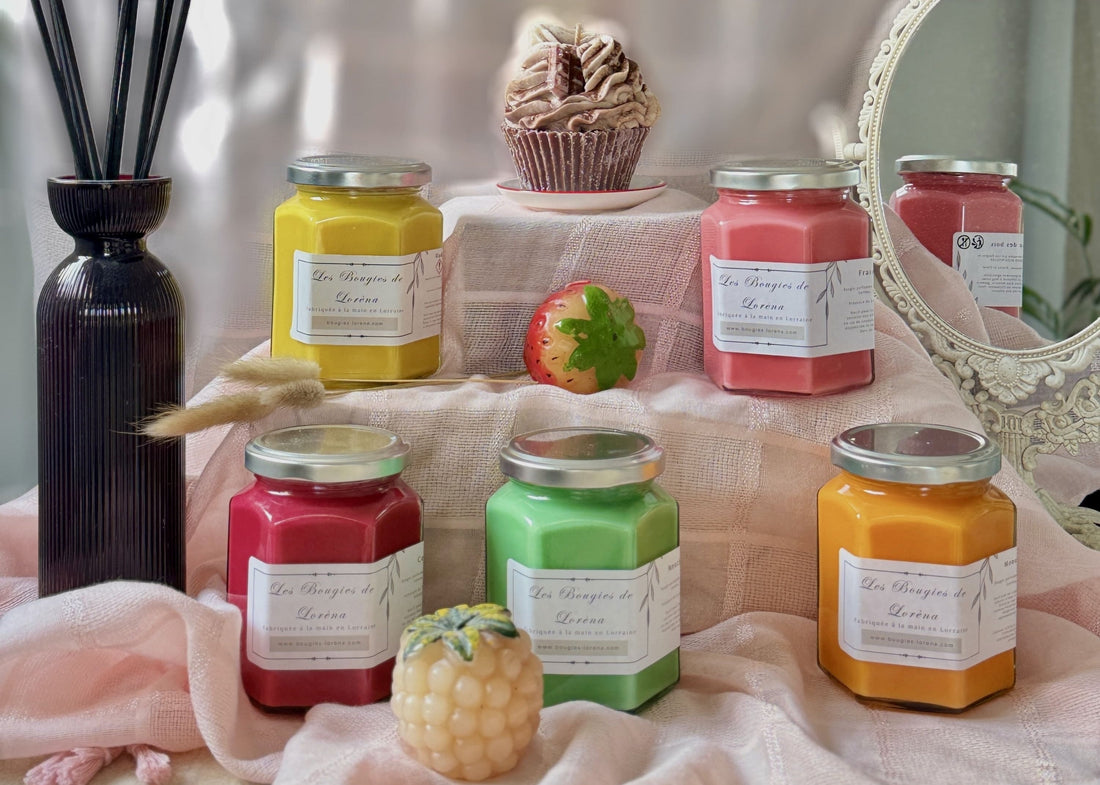 Découvrez la Composition de Nos Bougies Lorena