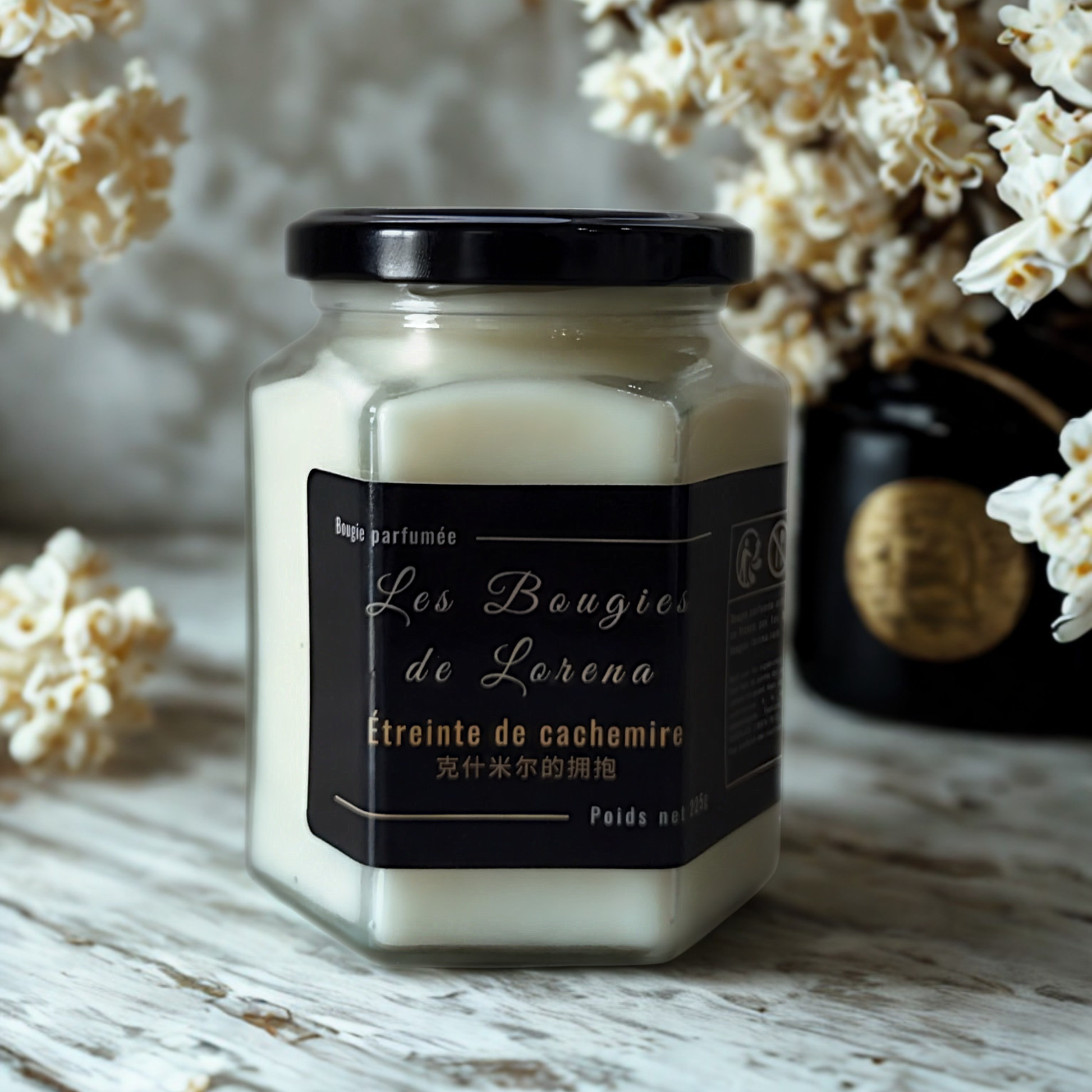 Bougie Étreinte de cachemire - 225g