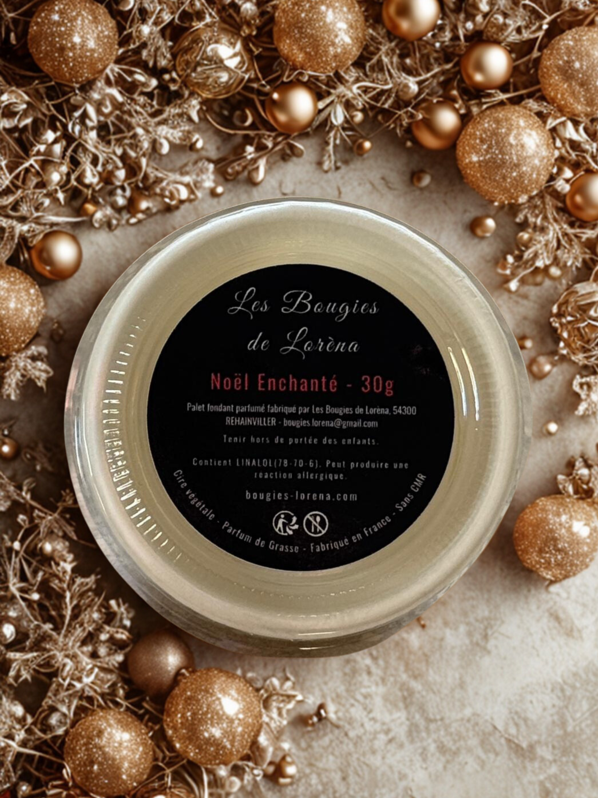 Palet fondant Noël enchanté - 30g